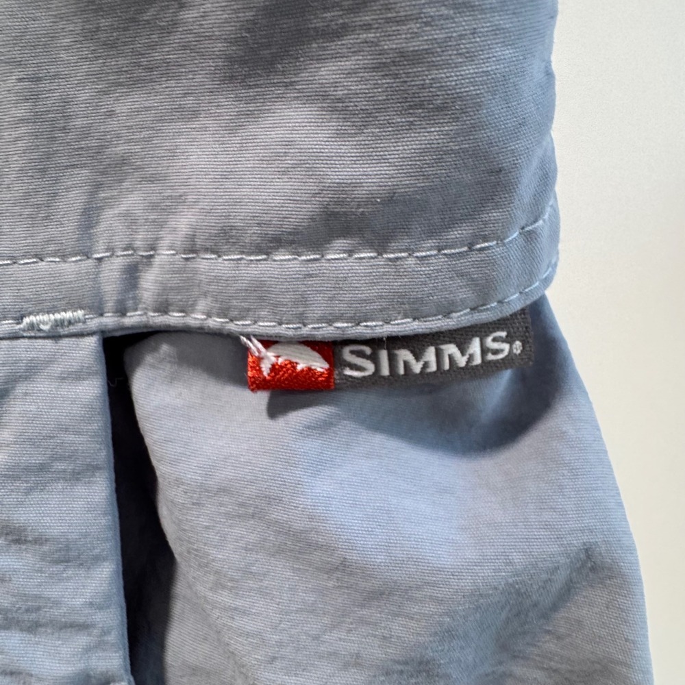 SIMMS Fishing Products Womens L Blue Lightweight Water Resistant Hiking Pants - Picture 6 of 10